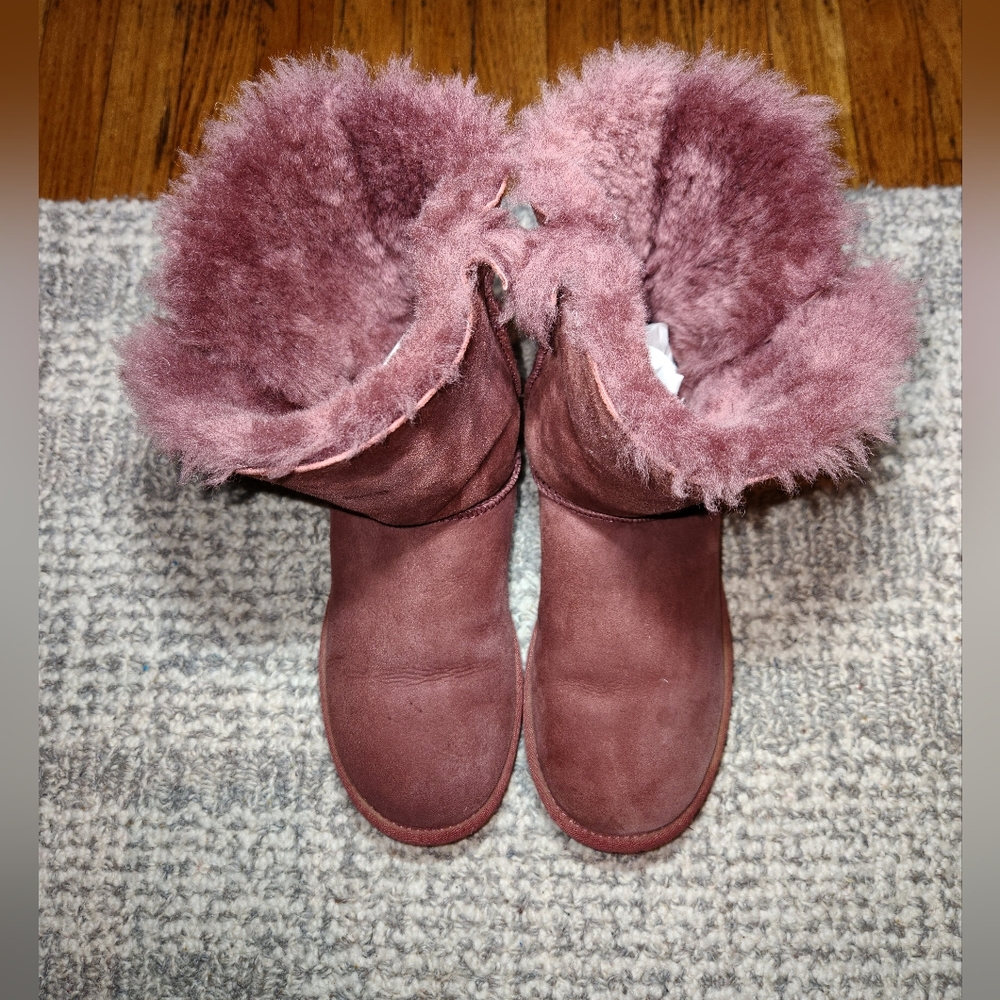 UGG Women's Winter Boots in Plum Suede - Picture 6 of 11